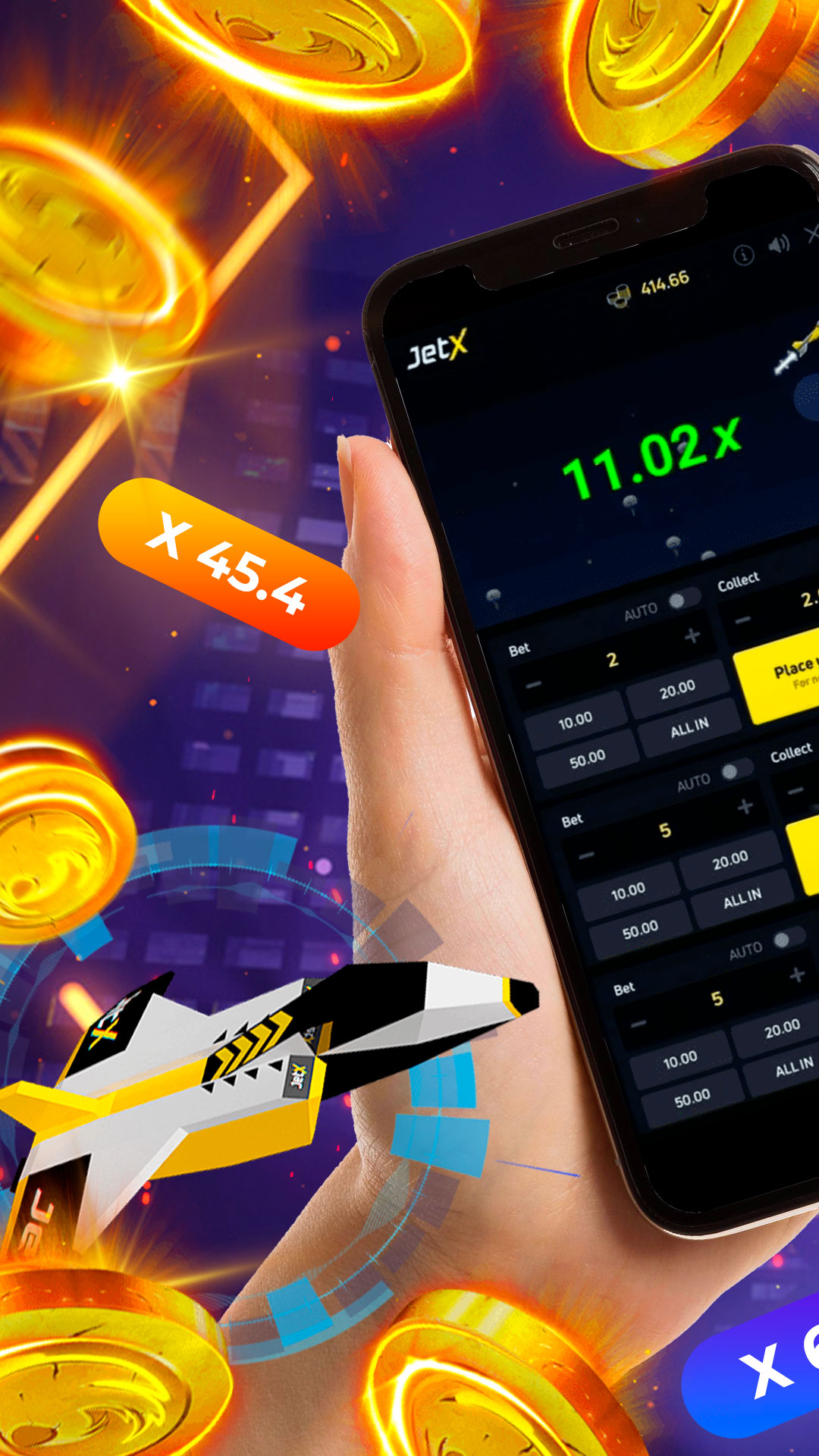 Kometa Casino Screenshot